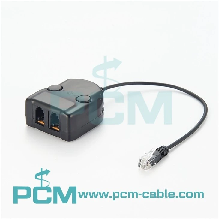 Telephone Training Adapter Y Splitter