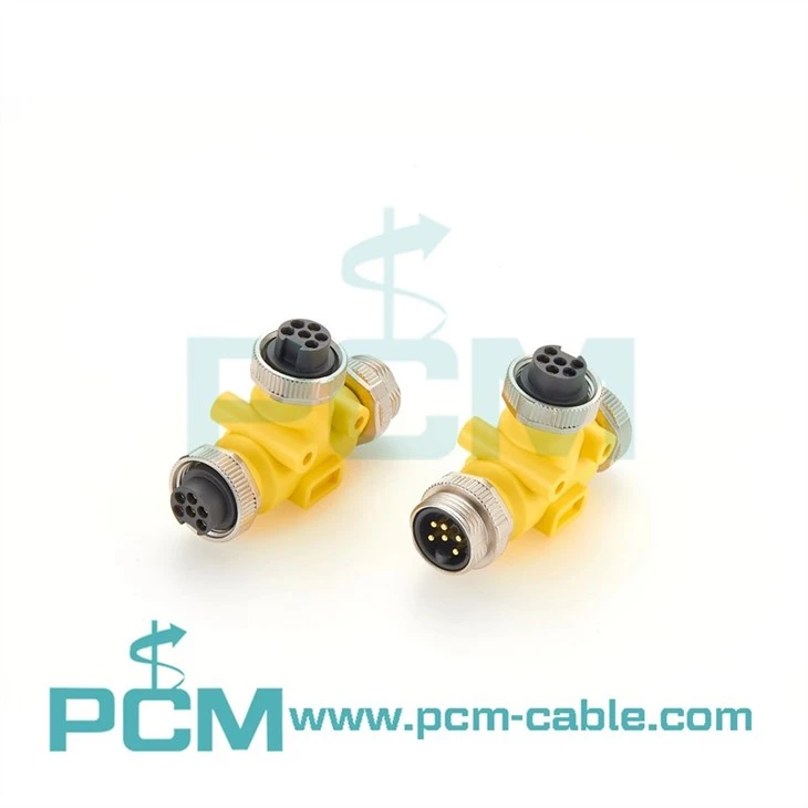78-16 Male Straight 6 Pins Splitter