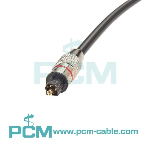 6mm Toslink آپٹیکل ڈیجیٹل آڈیو آپٹیکل فائبر کیبل