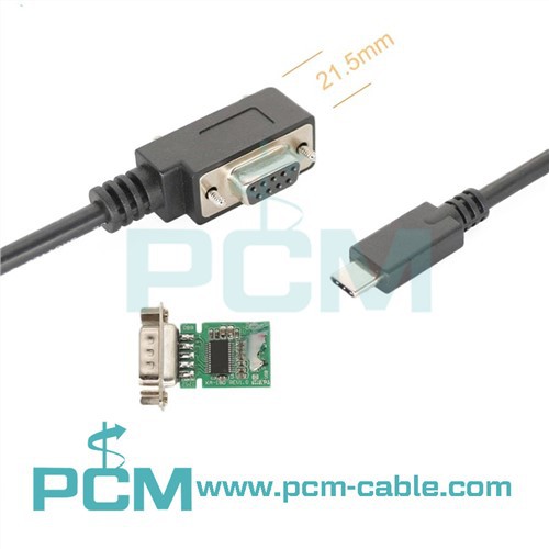 RS232 DB9 خواتین سیریل کیبل