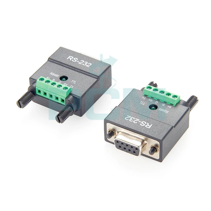 RS232 To TTL RS485 Converter DB9 To Terminal Block