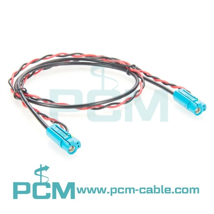 Driving recorder car camera Fakra+2 female power supply video connection cable