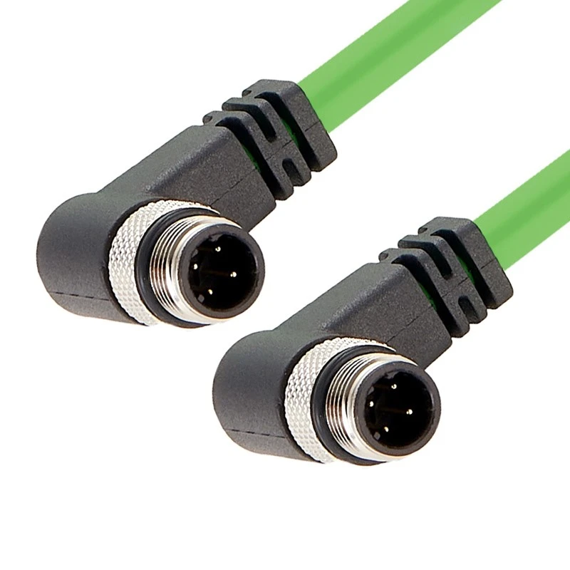 Profinet Cable M12 Connecting cable 2 male cable connectors Profinet Cable M12 Connecting cable 2 male cable connectors