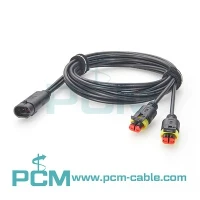TYCO AMP SUPERSEAL 3-Pole Y Splitter کیبل کے ساتھ